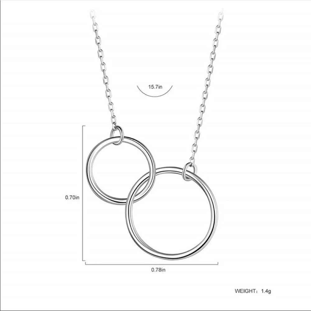 SILVER - SISTER ♡ GIFT Necklace - Picture 4 of 5